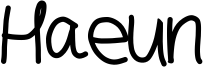 Haeun Font