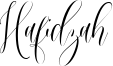 Hafidzah Font