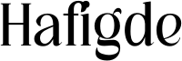 Hafigde Font