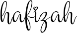 hafizah Font