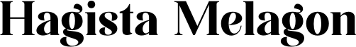 Hagista Melagon Font