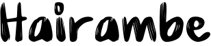 Hairambe Font