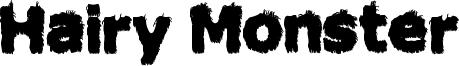 Hairy Monster Solid.ttf