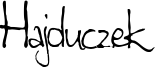 Hajduczek Font