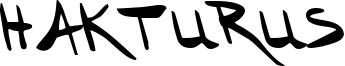 Hakturus Font