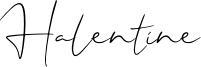 Halentine Font