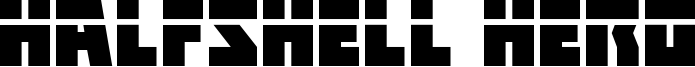 halfshellherolaser.ttf