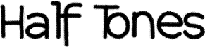 Half Tones Font