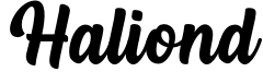 Haliond Font