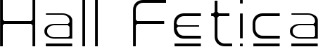 Hall Fetica Upper Decompose.ttf
