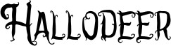 Hallodeer Font