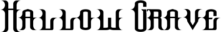 Hallow Grave Font