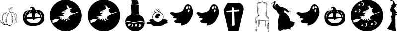 Halloween Dreams Doodles Font