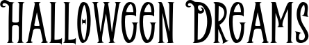 Halloween Dreams Font