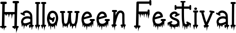 Halloween Festival Font