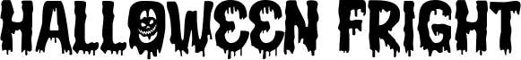 Halloween Fright Font