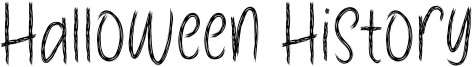 Halloween History Font