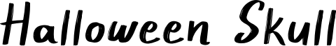 Halloween Skull Font