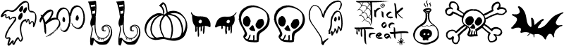 Halloween Spirits Font