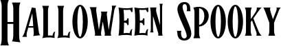 Halloween Spooky Font
