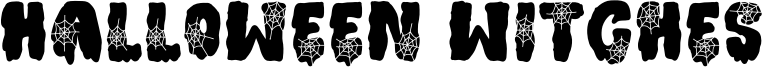 Halloween Witches Font