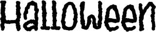 Halloween Font