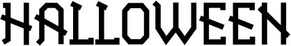 Halloween Font