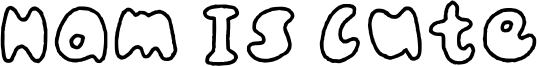 HamIsCute-Regular.otf