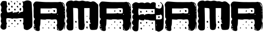 Hamarama Font