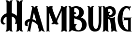 Hamburg Font