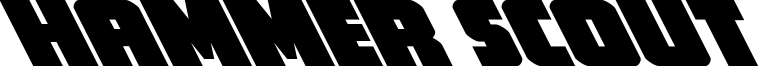 Hammer Scout Font