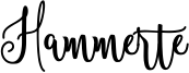 Hammerte Font