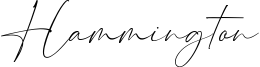 Hammington Font