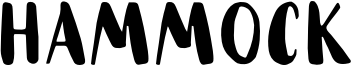 Hammock Font