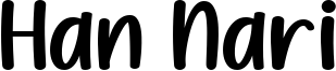 Han Nari Font