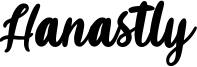 Hanastly Font