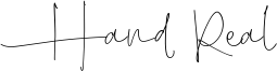 Hand Real Font