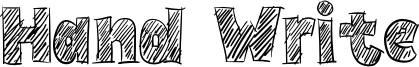 Hand Write Font