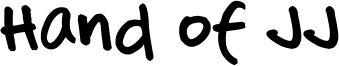 Hand of JJ.ttf