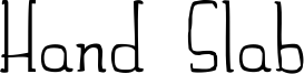 Hand Slab.ttf