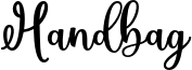 Handbag Font