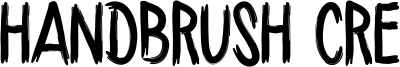 Handbrush Cre Font