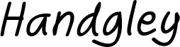 Handgley Italic.otf