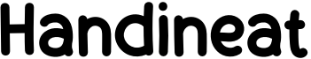 Handineat Font