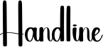 Handline Font