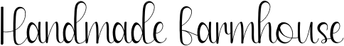 Handmade Farmhouse Font