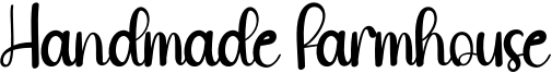 Handmade Farmhouse Font