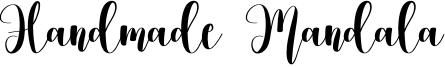 Handmade Mandala Font