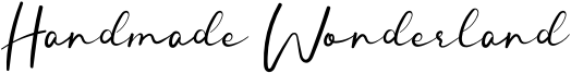 Handmade Wonderland Font