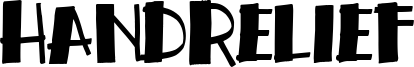 Handrelief Font